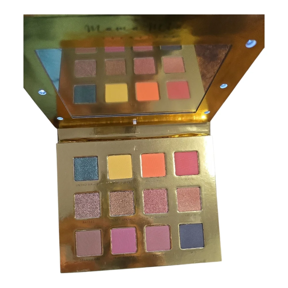 Cosmyfy Mama Mia Cosmetics Vibrant Eyeshadow Palette with Rich Pigments